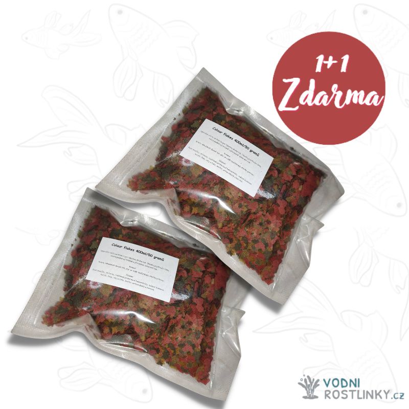 Colour flakes 400 ml/ 50 gramů 1+1 zdarma