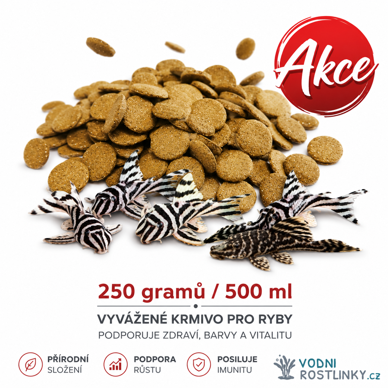 Tabs 500 ml ( ryby a krevety u dna)