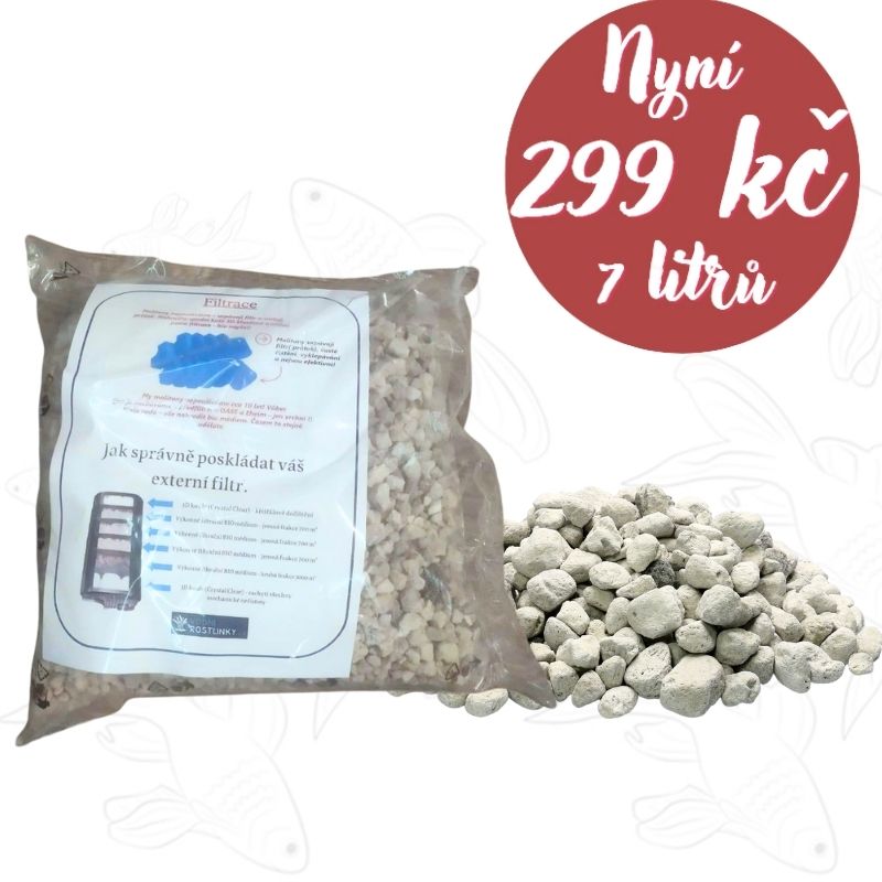 BIO filtrační médium 7 litrů - vysoce účinné médium